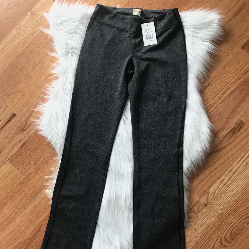 SOLD NWT✨ LUCY Gray Lotus Active Long Yoga Pants - Picture 4 of 6